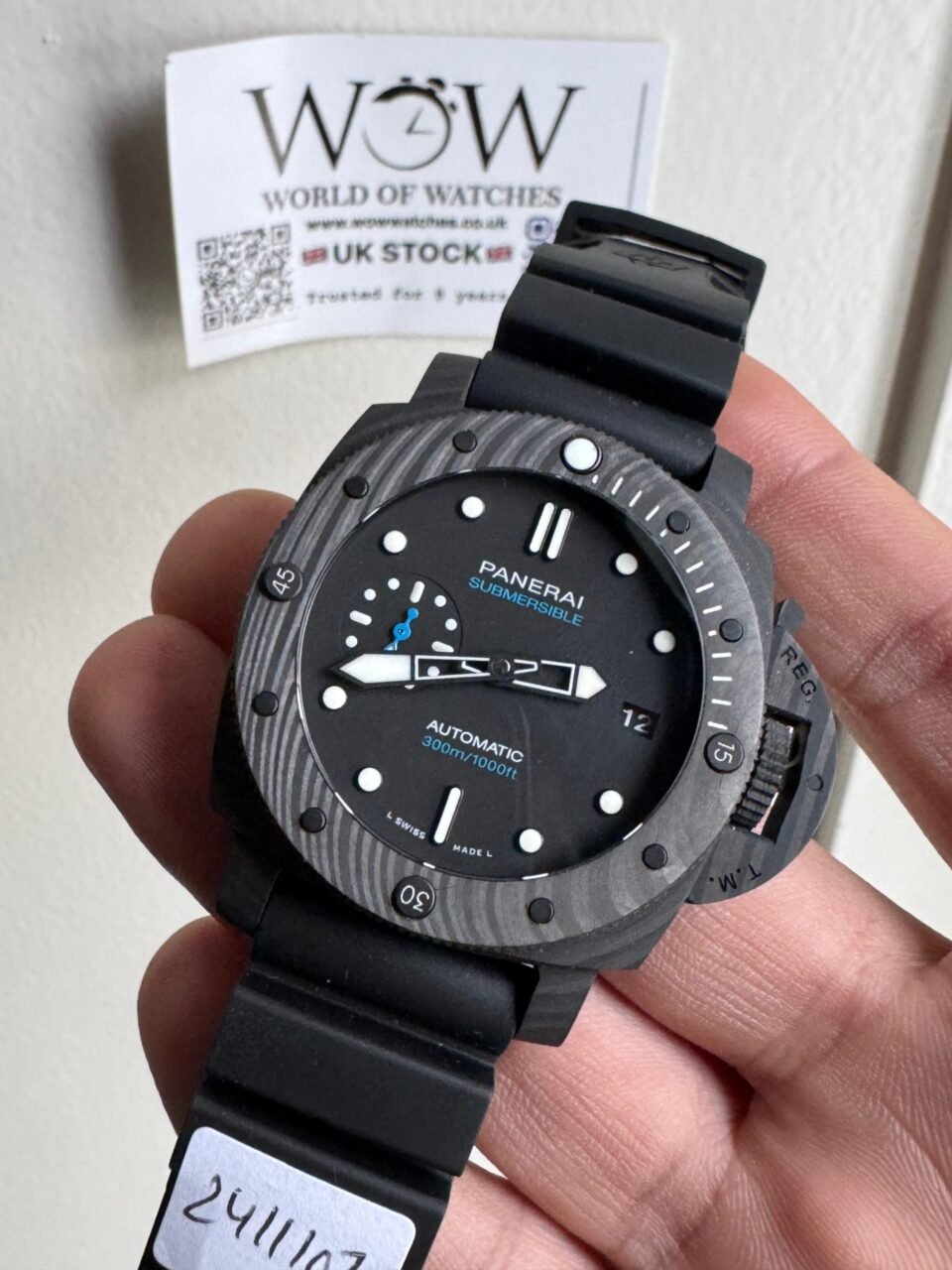 PAM2231 Carbotech 42mm VSF Best Edition Black Dial on Black Rubber Strap P.900 - Image 4