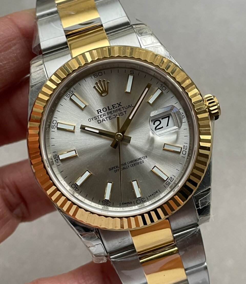 DateJust 41 126333 904L SS/YG VSF 1:1 Best Edition Silver Dial on Oyster Bracelet VS3235 - Image 6