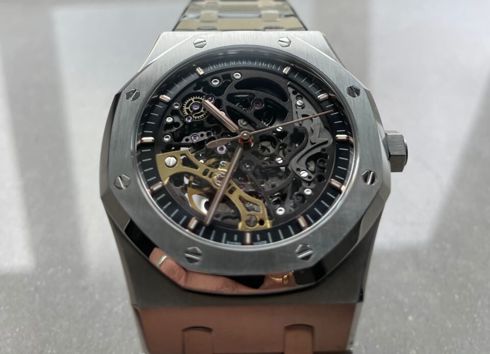 Royal Oak 41mm Openworked 15407 SS APSF 1:1 Best Edition on SS Bracelet A3132 - Image 6