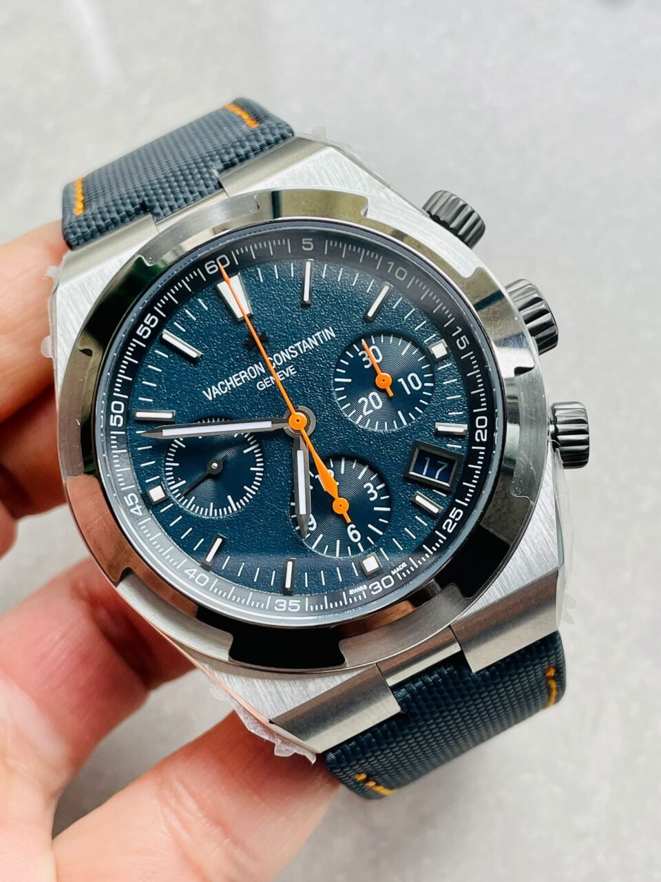 VC overseas "EVEREST" 41mm Chronograph 7750 movement SS case - Image 2