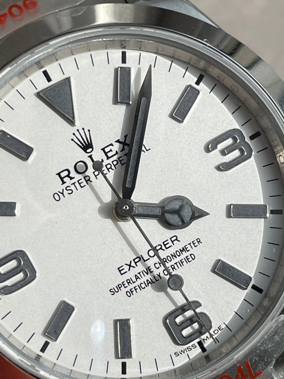 Explorer 124270 36mm 904L Steel JDF 1:1 Best Edition White Dial on SS Bracelet VR3230 - Image 3