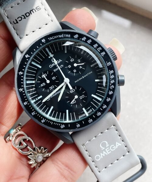 MoonSwatch “mission to mercury” Swiss quartz movement AAA Bioceramic bezel