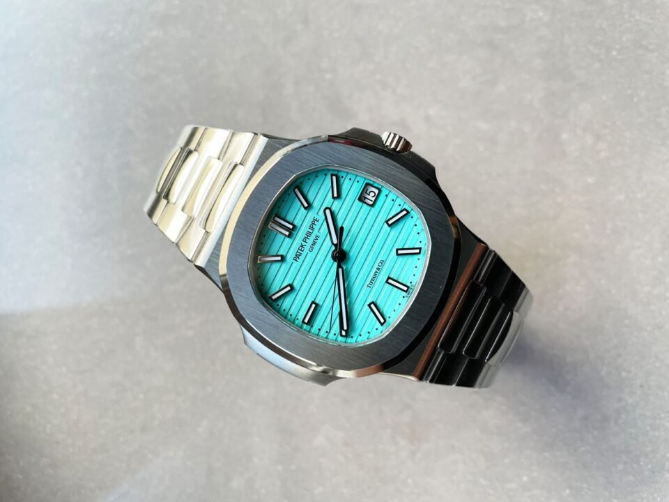 Nautilus 5711 3KF 1:1 Best Edition Tiffany Blue Dial on SS Bracelet A324 V2 - Image 4