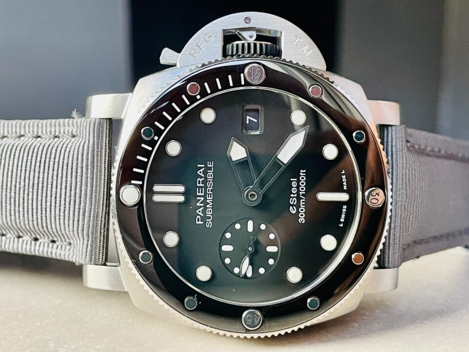 PAM1288 Y SBF 1:1 Best Edition Gray Dial on Gray Nylon Strap P900 - Image 7