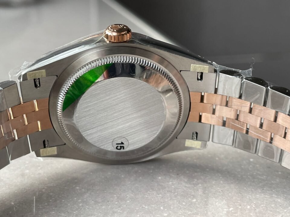 DateJust 36 SS 116231 VSF 1:1 Best Edition 904L Steel Gray Stick Dial on Jubilee Bracelet VS3235 - Image 10