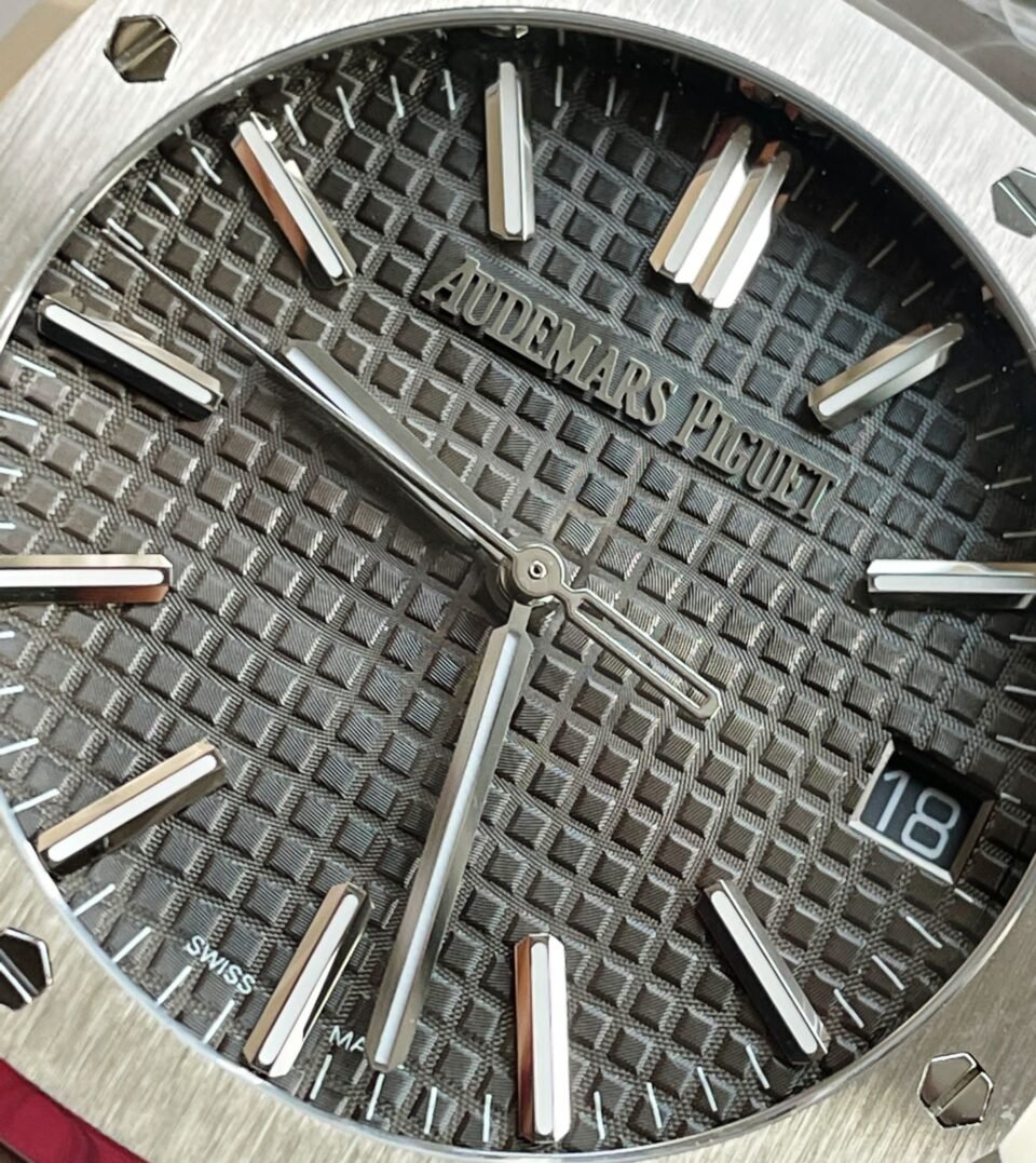 ROYAL OAK 41MM 15510 "50TH ANNIVERSARY" SS ZF 1:1 BEST EDITION GRAY TEXTURED DIAL ON SS BRACELET A4302 - Image 7