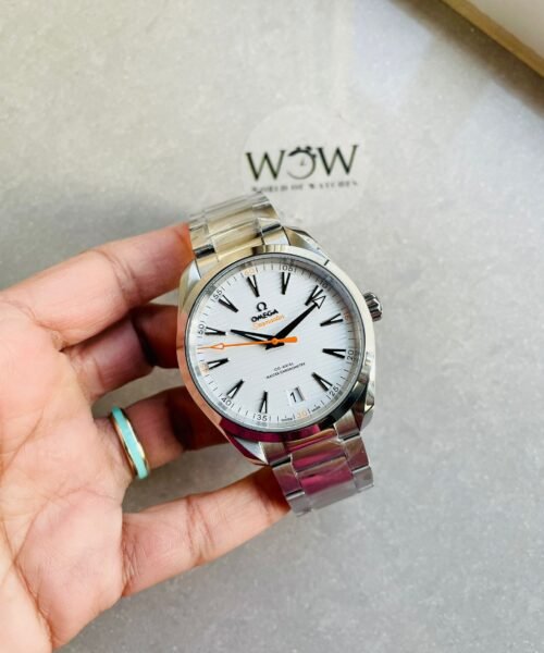 Aqua Terra 150M Master Chronometers VSF 1:1 Best Edition White Dial on SS Bracelet A8900