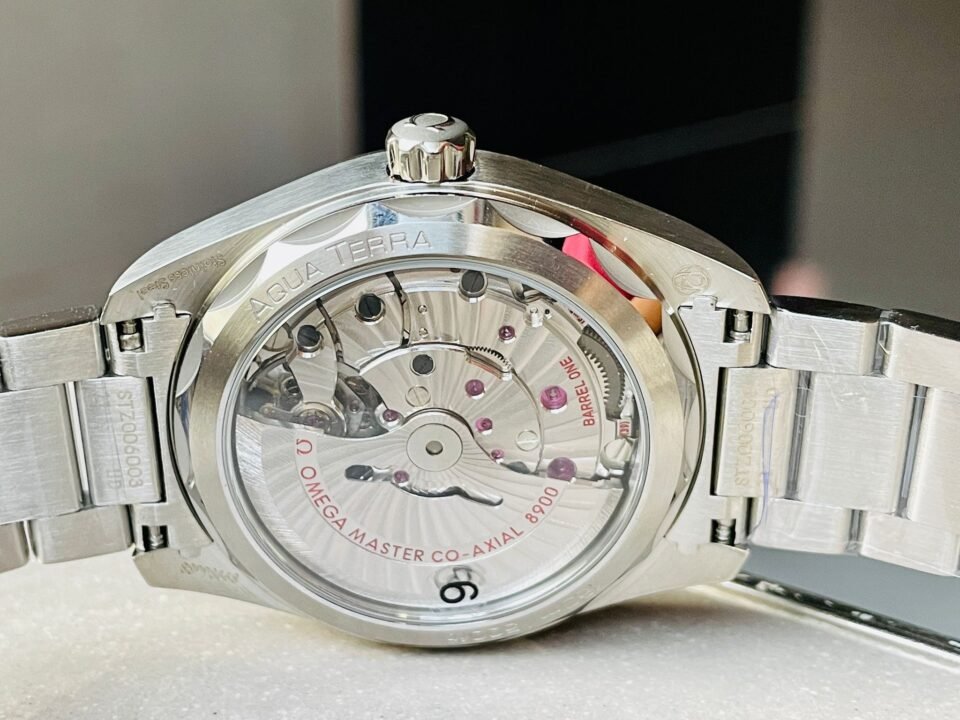 Aqua Terra 150M Master Chronometers VSF 1:1 Best Edition White Dial on SS Bracelet A8900 - Image 11