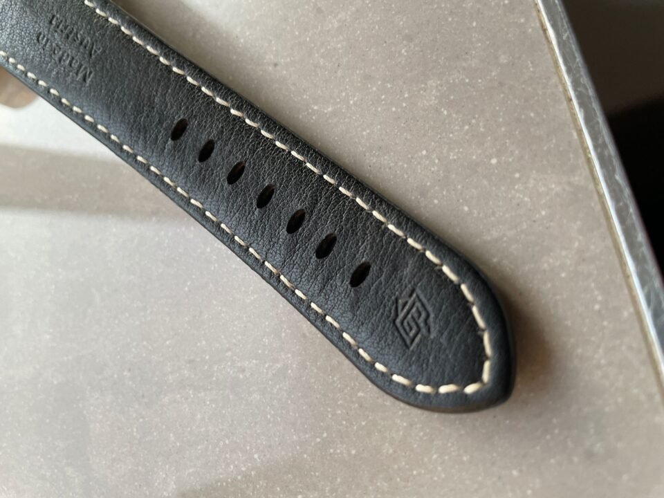 PAM1115 YG VSF 1:1 BEST EDITION BLACK DIAL ON BLACK LEATHER STRAP P.9010 - Image 18