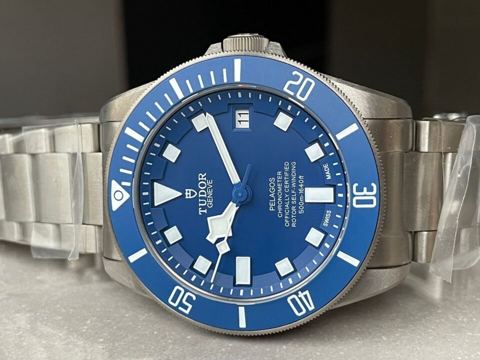 Pelagos TI/TI Blue dial blue bezel titanium strap ZF Asia 2824 - Image 6