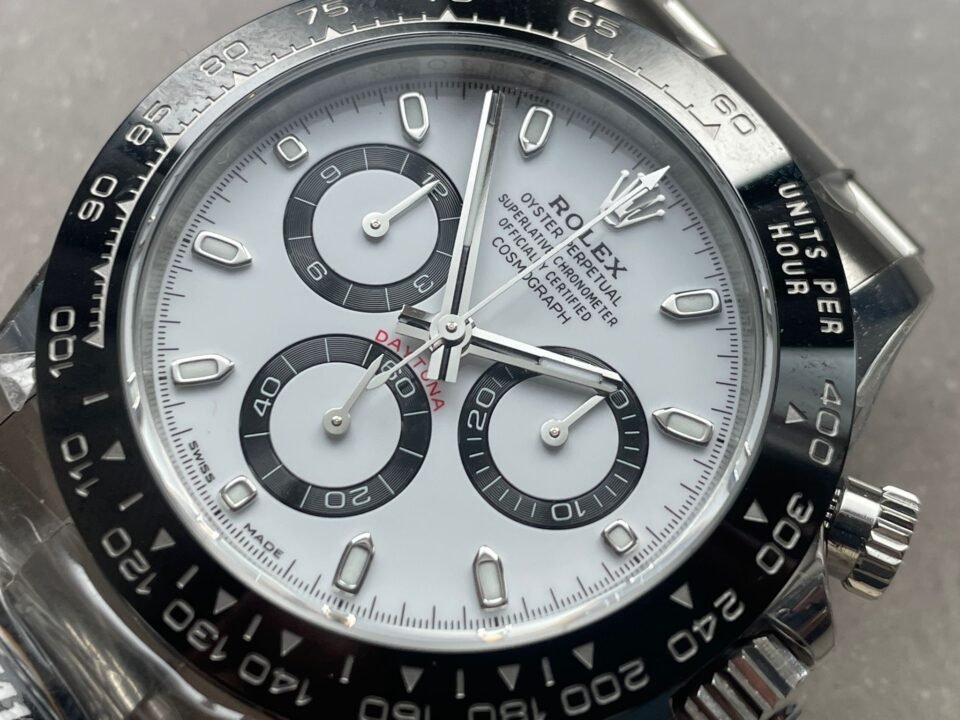 daytona 116500ln btf 1:1 best edition PANDA white dial on 904l ss case and bracelet sa4130 - Image 10