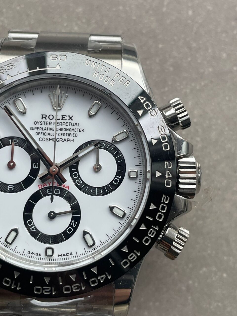 daytona 116500ln btf 1:1 best edition PANDA white dial on 904l ss case and bracelet sa4130 - Image 7