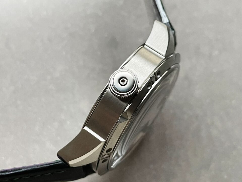 Konstantin Chaykin Joker SS TWF Best Edition White Dial Green Inner Bezel on Black Leather Strap NH35A - Image 14