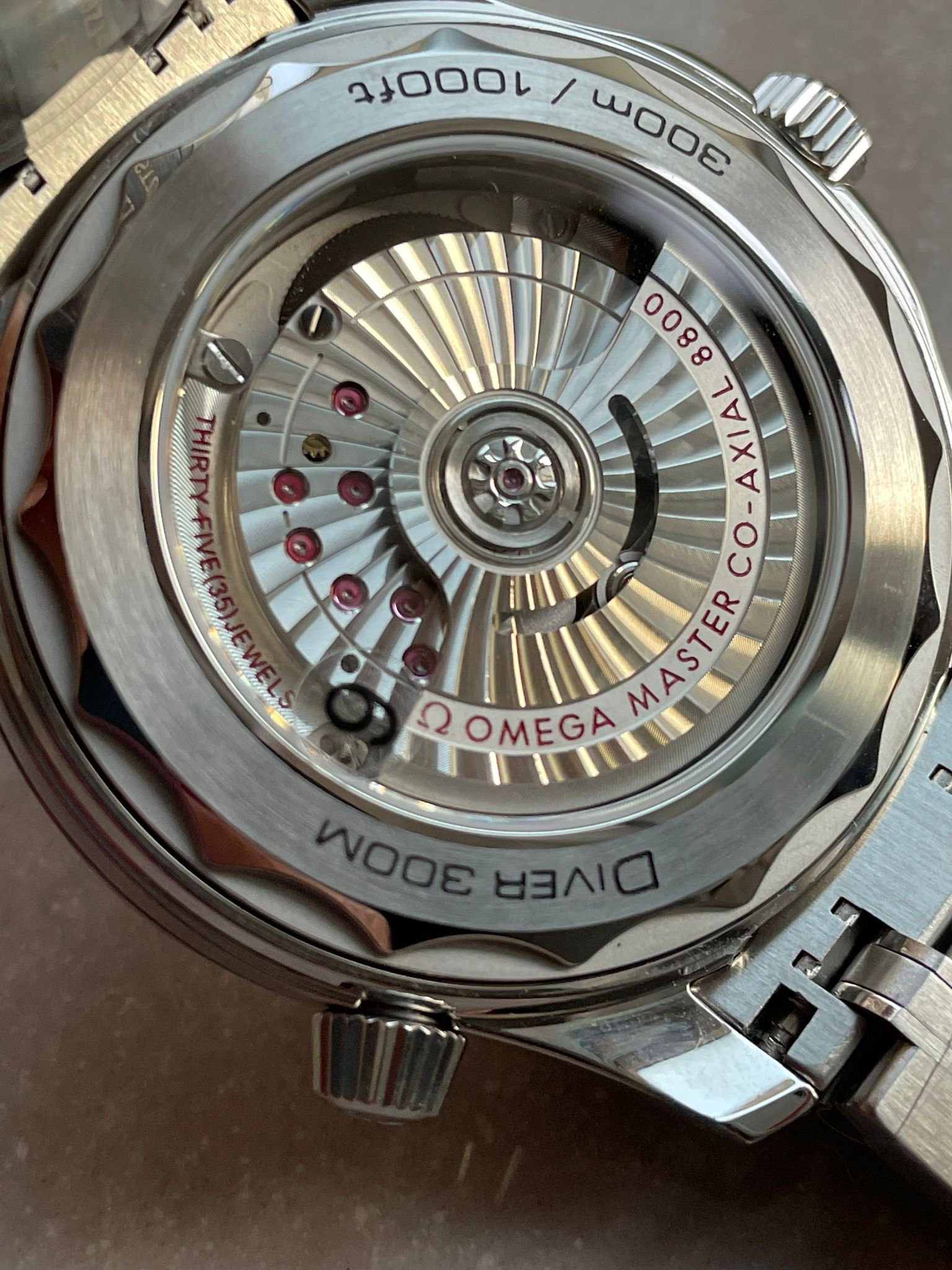 Seamaster Diver 300M SS VSF 1:1 Best Edition Black Bezel White Dial on SS Bracelet A8800 - Image 12