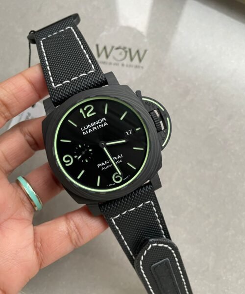 PAM1118 Luminor Marina “Luminous Trilogy” VSF 1:1 Best Edition on Black Sportech Strap P.9010