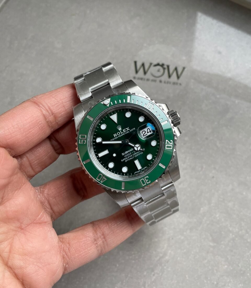 HULK SUBMARINER 116610 LV GREEN CERAMIC 904L STEEL VSF 1:1 BEST EDITION VS3135 - Image 2