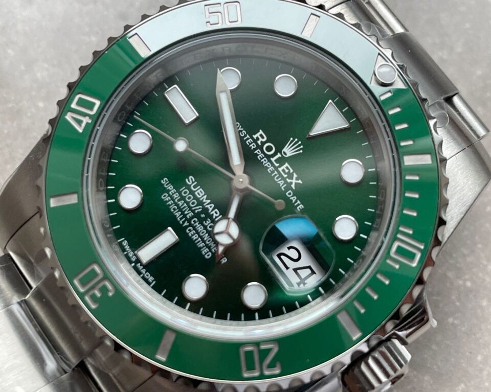 HULK SUBMARINER 116610 LV GREEN CERAMIC 904L STEEL VSF 1:1 BEST EDITION VS3135 - Image 4