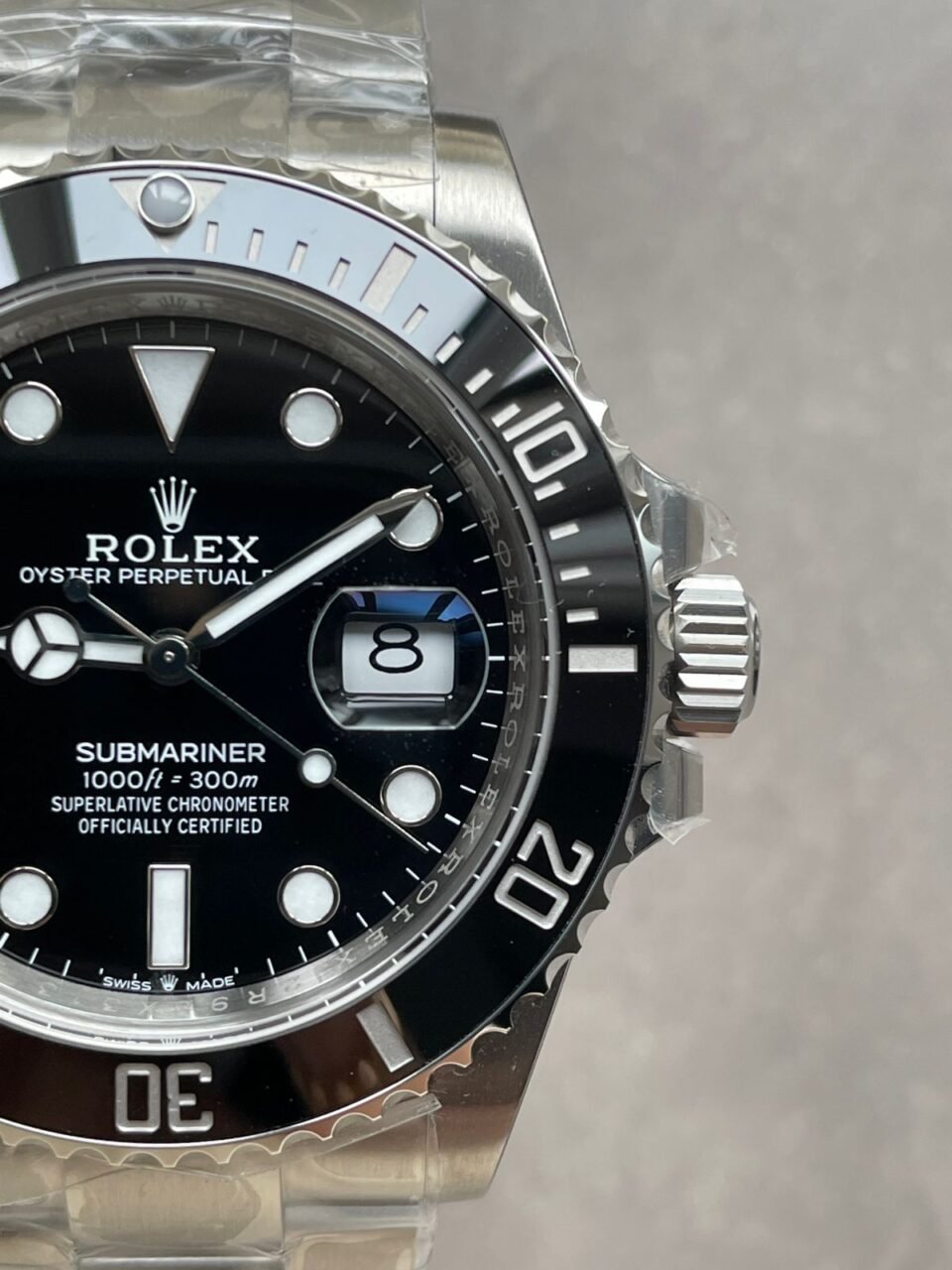 SUBMARINER SUB DATE SUBMARINER 41MM 126610 LN BLACK CERAMIC 904L STEEL VSF 1:1 BEST EDITION VS3235 - Image 9