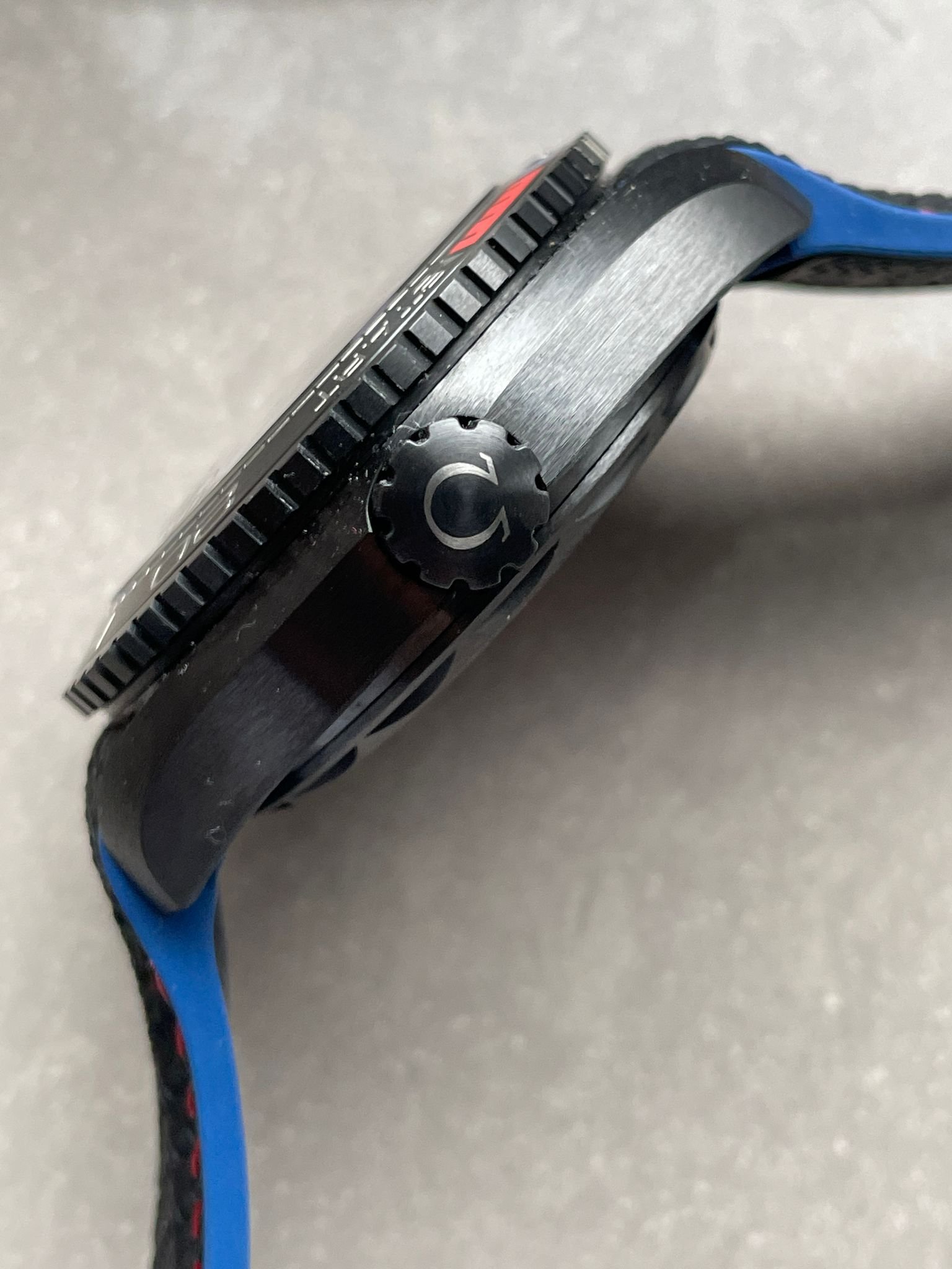 Seamaster Planet Ocean 600M GMT ETNZ Deep Black 45.5mm VSF Ceramic Black Dial Swiss 8906 - Image 6