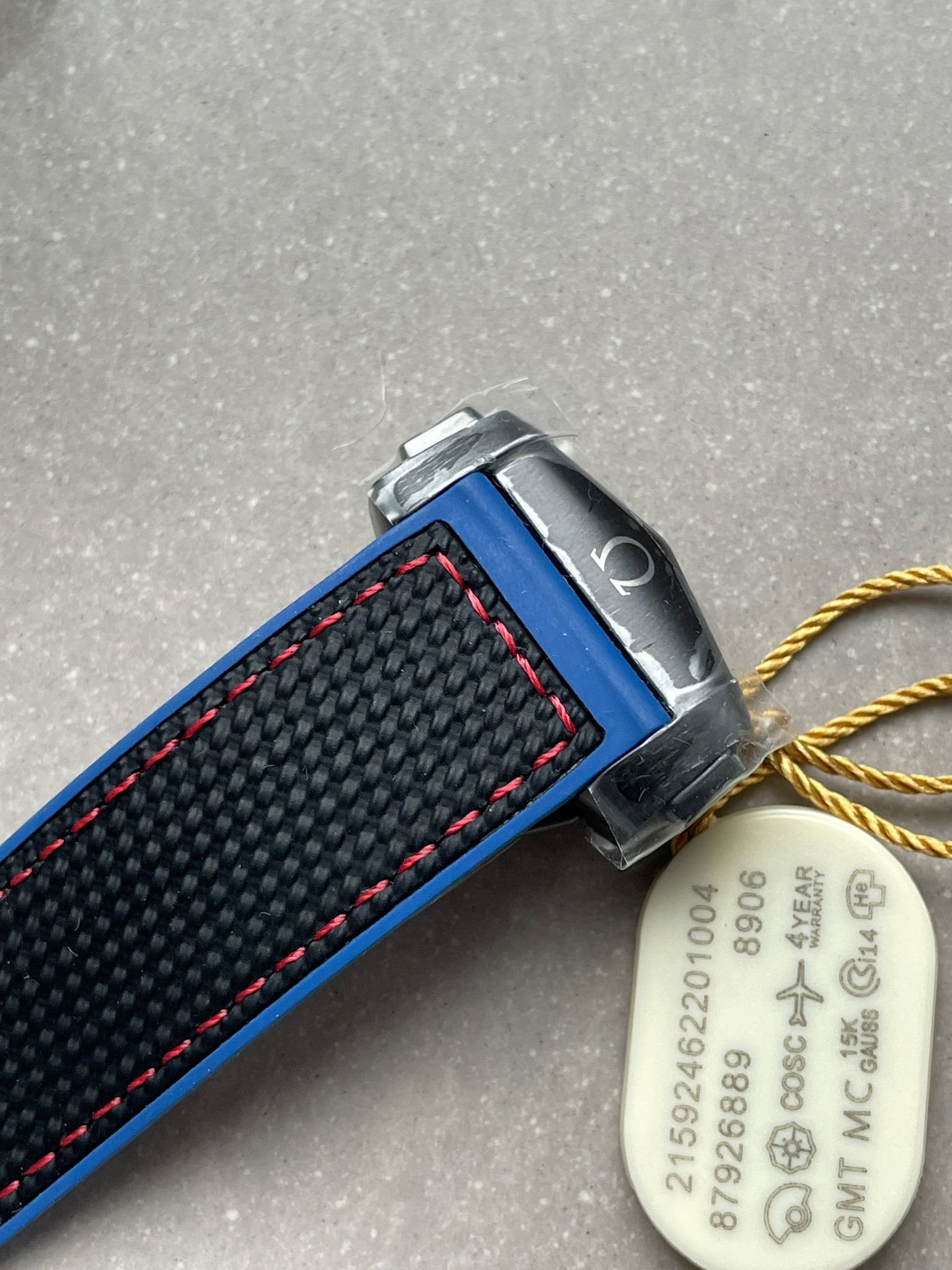 Seamaster Planet Ocean 600M GMT ETNZ Deep Black 45.5mm VSF Ceramic Black Dial Swiss 8906 - Image 8