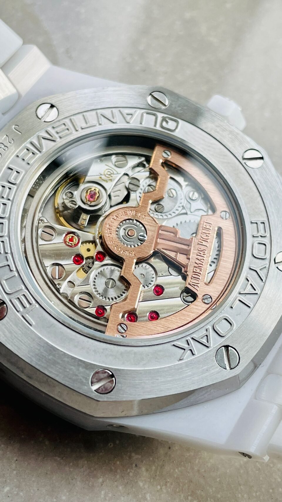 Audemars Piguet AP Royal Oak Perpetual Calendar 26579cb White Ceramic APSF Best A5134 - Image 13