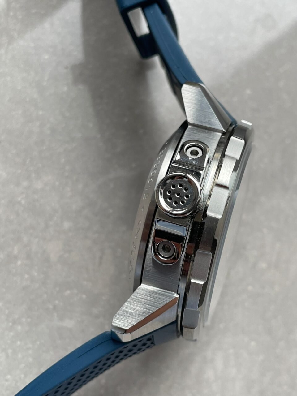 Aquatimer Chronograph IW376806 SS Blue Dial on Rubber Strap V6S A7750 - Image 14