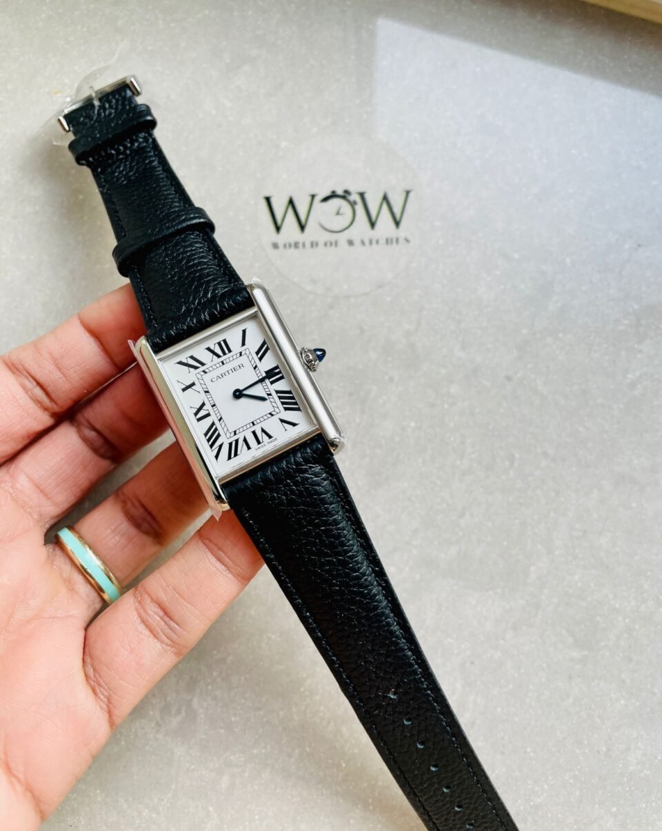 Cartier Tank Solo 41mm Automatic W5200027 AF SS White Dial M9015