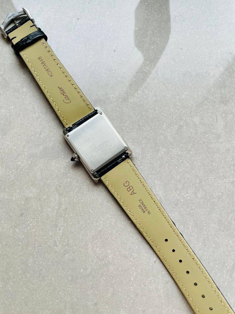 Cartier Tank Solo 41mm Automatic W5200027 AF SS White Dial M9015 - Image 8