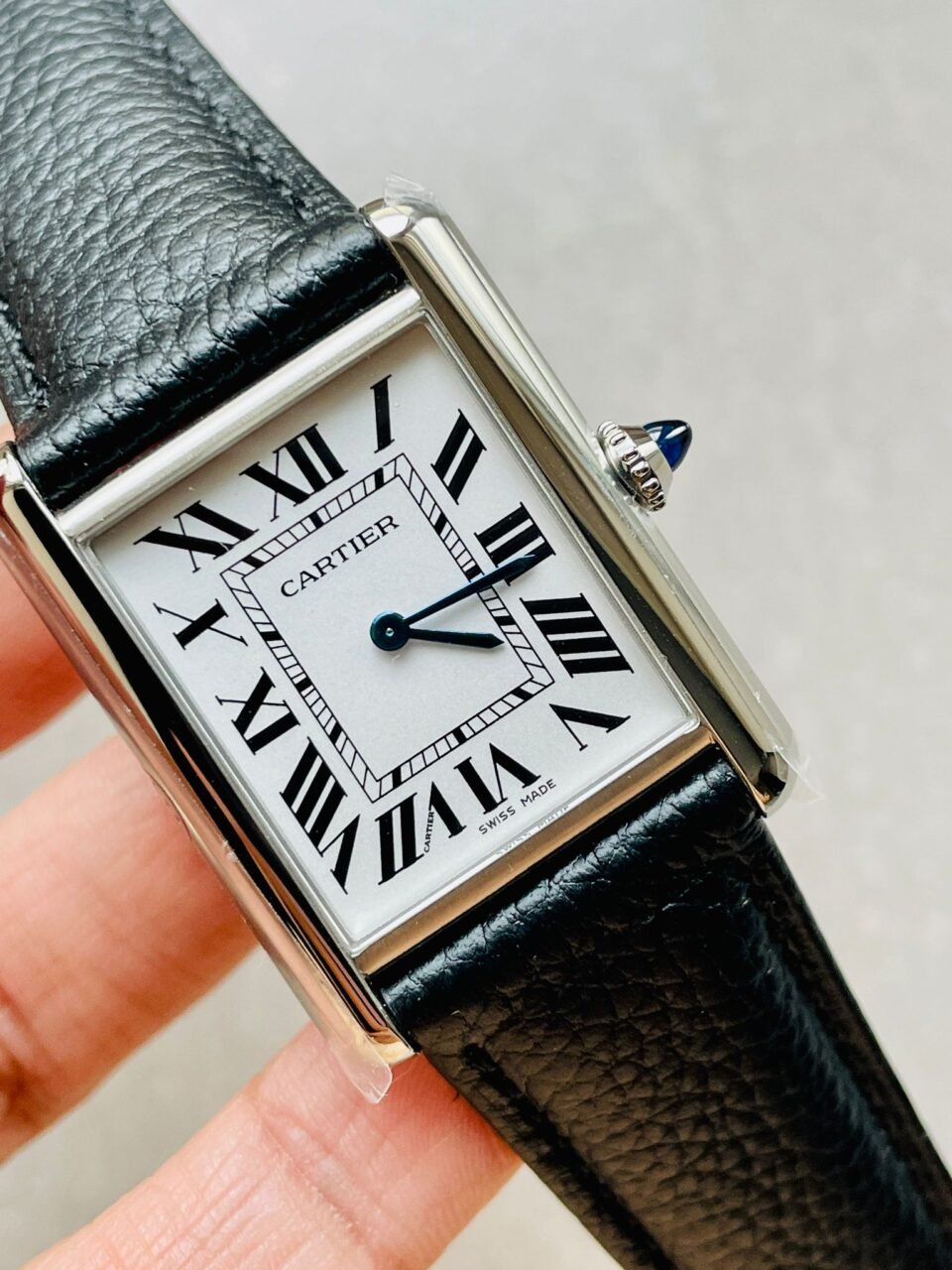 Cartier Tank Solo 41mm Automatic W5200027 AF SS White Dial M9015 - Image 4