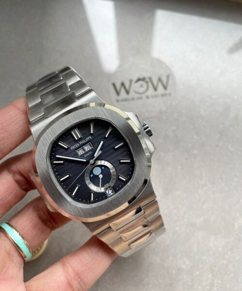 Patek Philippe Nautilus 5726 Full Function Moonphase PPF 1:1 Best Blue Dial A324