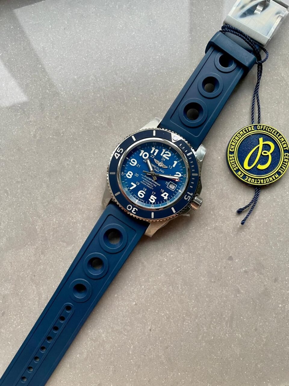 Breitling Superocean 44mm Special GF 1:1 Best Edition Blue Dial A2824 - Image 10