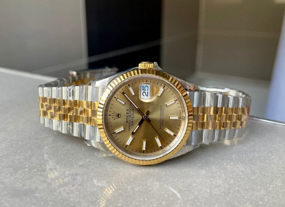 DateJust 36 SS 126233 VSF 1:1 Best Edition 904L Steel YG Stick Dial on Jubilee Bracelet VS3235 - Image 5