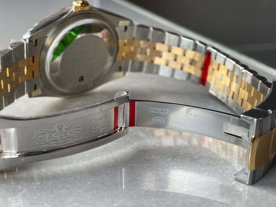 DateJust 36 SS 126233 VSF 1:1 Best Edition 904L Steel YG Stick Dial on Jubilee Bracelet VS3235 - Image 13