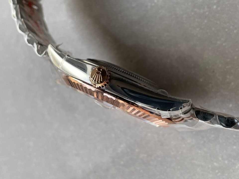 DateJust 41 126331 904L SS/RG VSF 1:1 Best Edition Champagne Gold Dial on Jubilee Bracelet VS3235 - Image 11