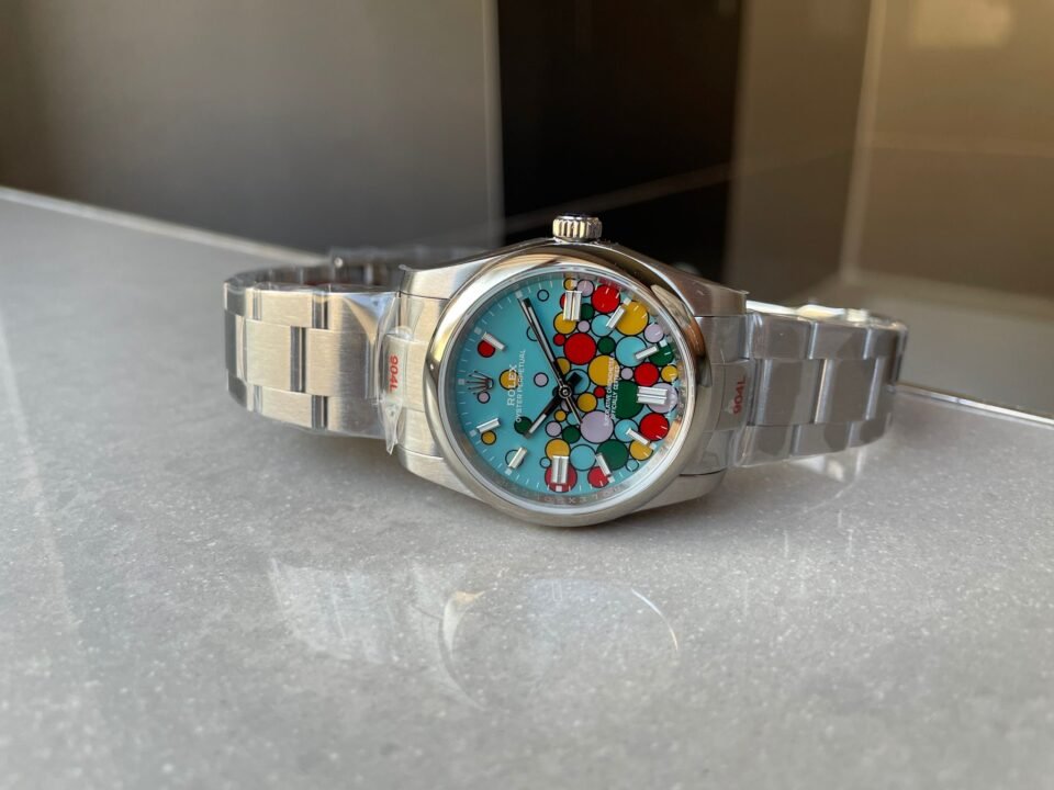 Oyster Perpetual 36 126000 904L SS Bubble Dial on SS Oyster Bracelet KRF A2824 - Image 10