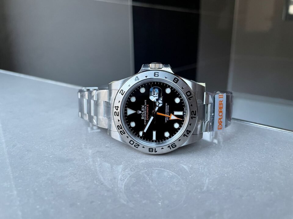 Explorer II 42mm 226570 904L SS JVSF 1:1 Best Edition Black Dial on SS Bracelet VR3285 - Image 5