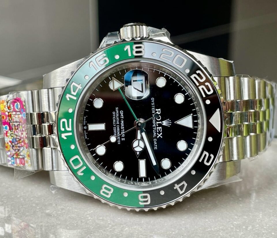GMT-Master II 126720VTNR SPRITE 904L SS Black Dial on SS Jubilee Bracelet Clean DD3285 - Image 8