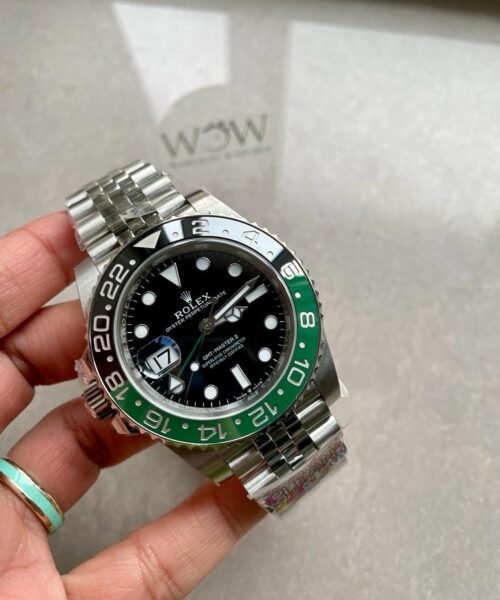 GMT-Master II 126720VTNR SPRITE 904L SS Black Dial on SS Jubilee Bracelet Clean DD3285