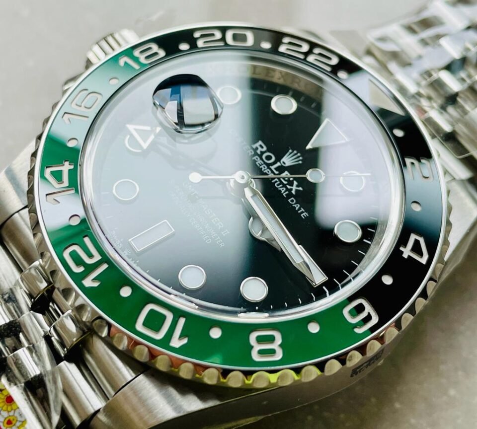 GMT-Master II 126720VTNR SPRITE 904L SS Black Dial on SS Jubilee Bracelet Clean DD3285 - Image 6