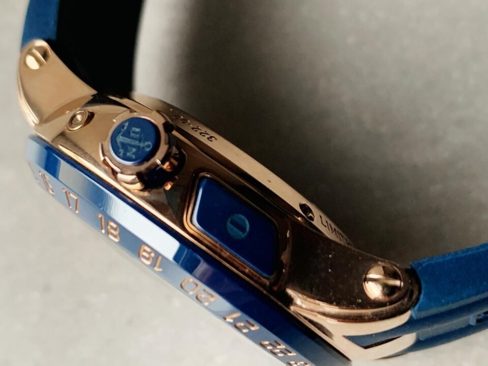 Executive Toro RG TWA 1:1 Best Edition Blue Dial on Blue Rubber Strap Asian UN-32 - Image 5