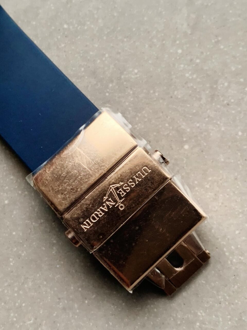 Executive Toro RG TWA 1:1 Best Edition Blue Dial on Blue Rubber Strap Asian UN-32 - Image 8