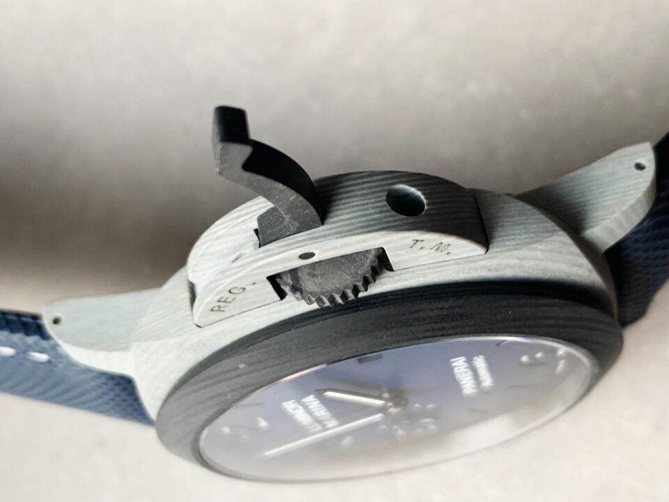PAM 1663 Carbotech VSF 1:1 Best Edition Blue Dial on Blue Kevlar Composite Strap P.9010 - Image 6
