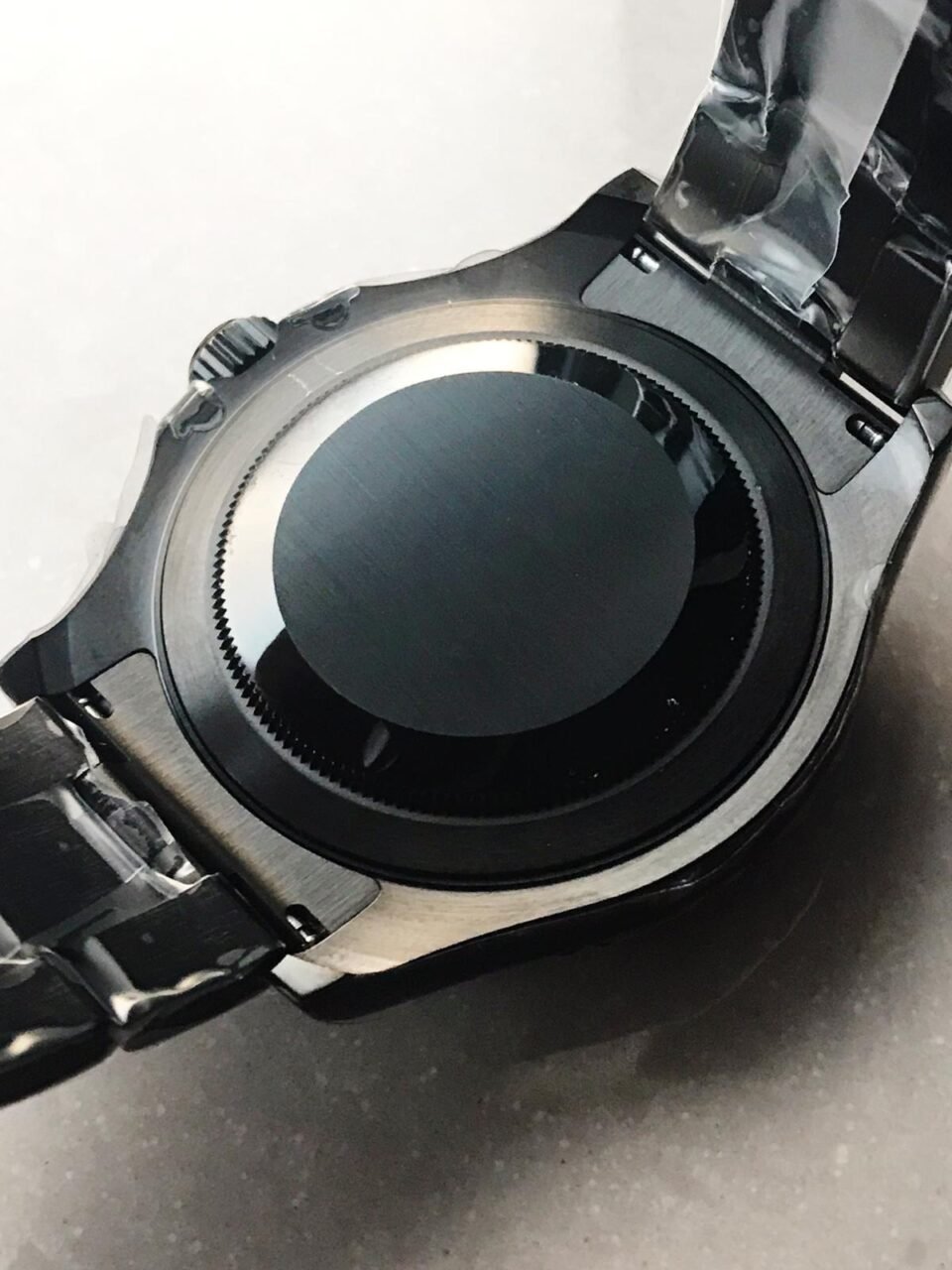 YachtMaster All Black PVD VRF Best Edition Black Dial on PVD Bracelet SA3135 - Image 6