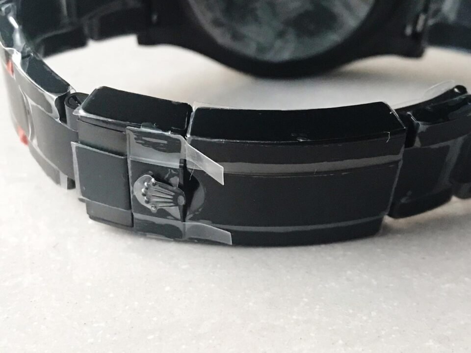YachtMaster All Black PVD VRF Best Edition Black Dial on PVD Bracelet SA3135 - Image 7
