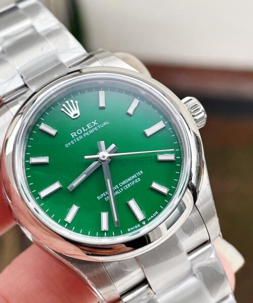 Oyster Perpetual 31mm 277200 EWF Best Edition GREEN Dial on SS Bracelet 6T15