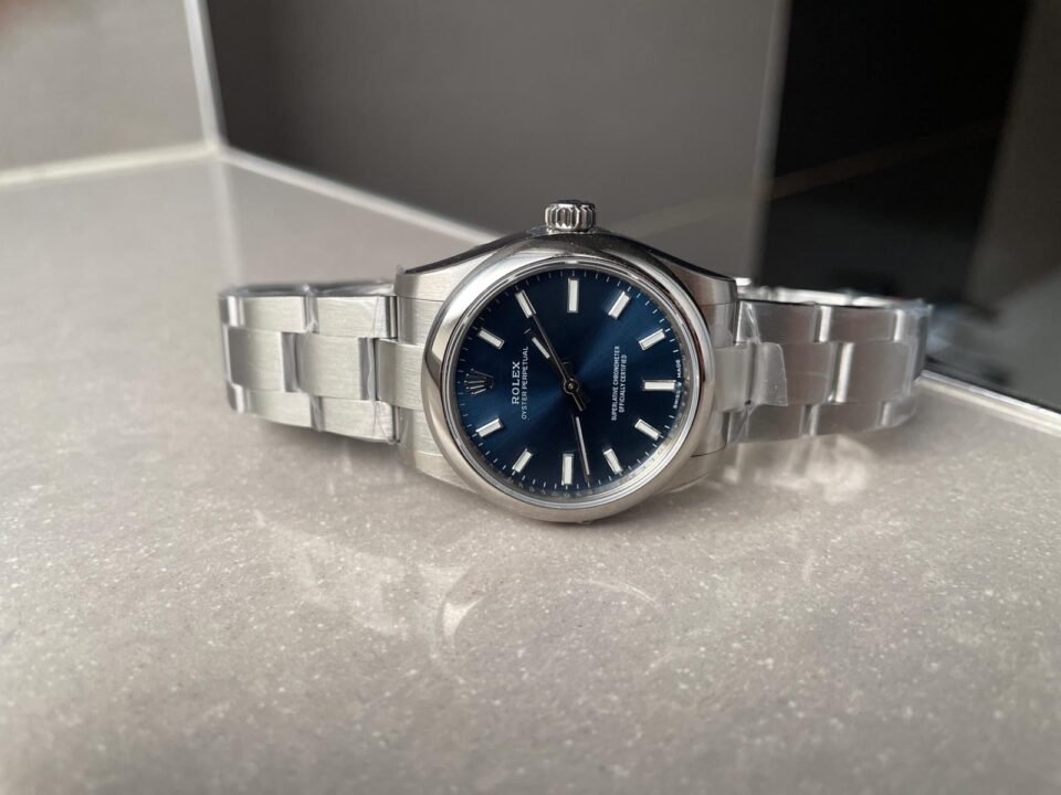 Oyster Perpetual 31mm 277200 EWF Best Edition BLUE Dial on SS Bracelet 6T15 - Image 4