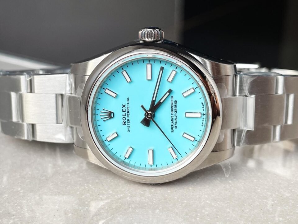 Oyster Perpetual 31mm 277200 EWF Best Edition LIGHT BLUE Dial on SS Bracelet 6T15 - Image 5