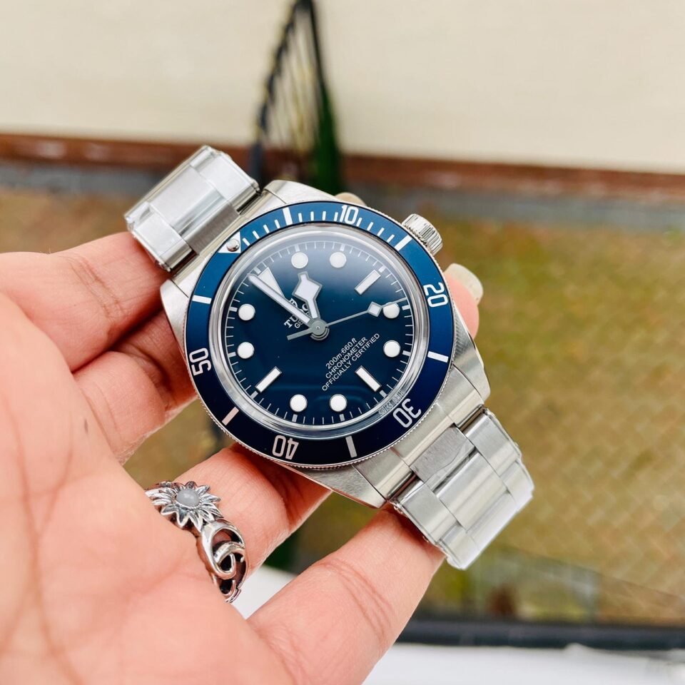 Black Bay Fifty Eight bb58 39mm SS ZF 1:1 Best Edition Blue Dial on SS Bracelet A2824
