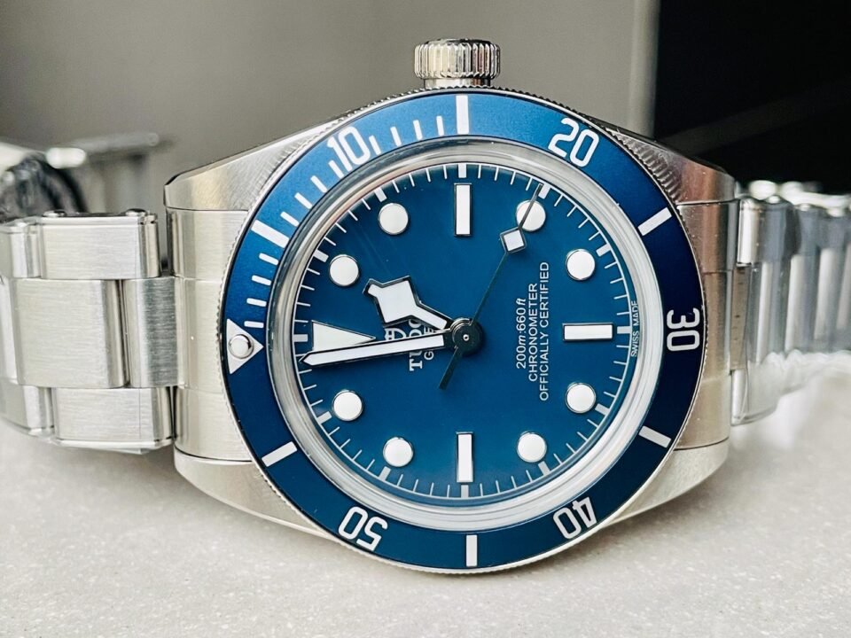 Black Bay Fifty Eight bb58 39mm SS ZF 1:1 Best Edition Blue Dial on SS Bracelet A2824 - Image 3