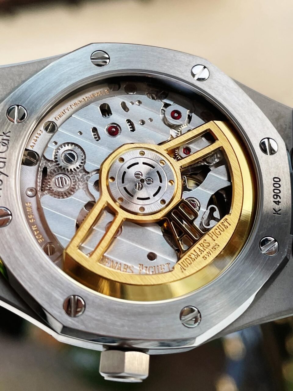 Royal Oak 41mm 15500 SS ZF 1:1 Best Edition White Textured Dial on SS Bracelet A4302 V2 - Image 10